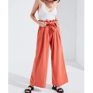 Urban Outfitters UO Bennie Paperbag Wide-leg Pant